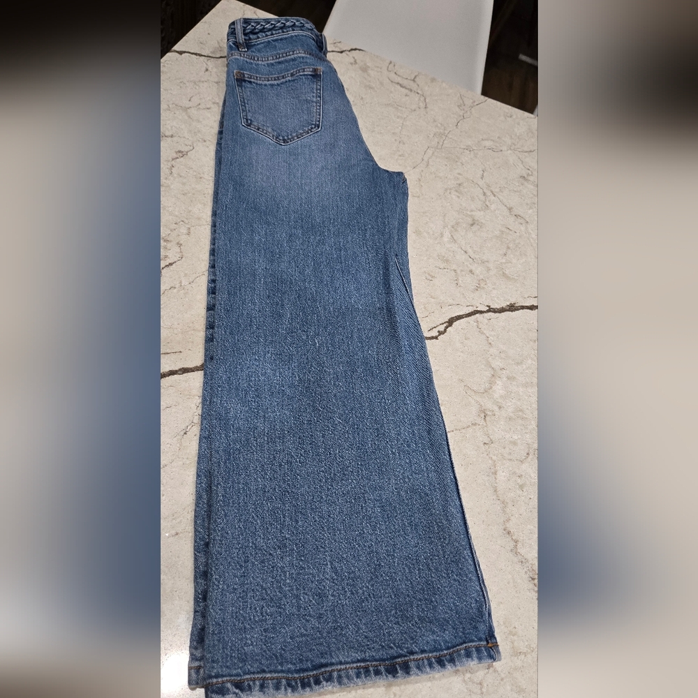 Habitual Jeans 4/27 With Braided Details On Waist -Wide Leg Ankle . - Picture 4 of 9